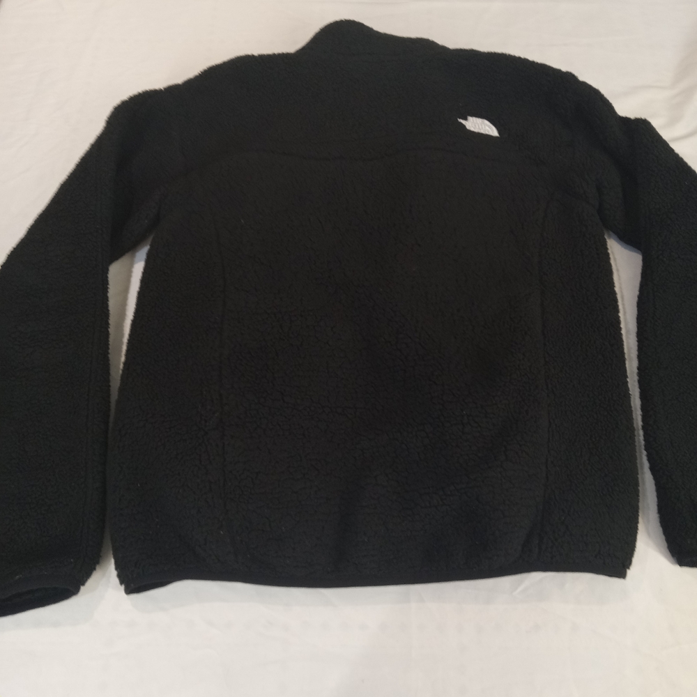The North Face Women's Black Fleece Faux Fur Jacket Size XS - Picture 9 of 10